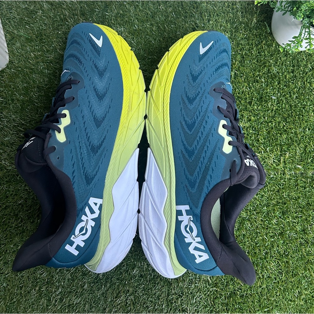 Hoka One One Arahi 6 blue graphite men Size 10D NEW - Picture 11 of 17